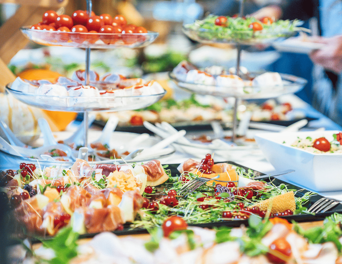 Brunchbuffet met verse hapjes
